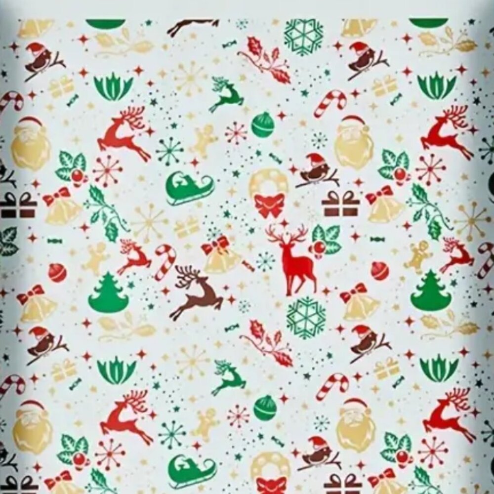 10pcs Festive Christmas Deer Poly Mailers